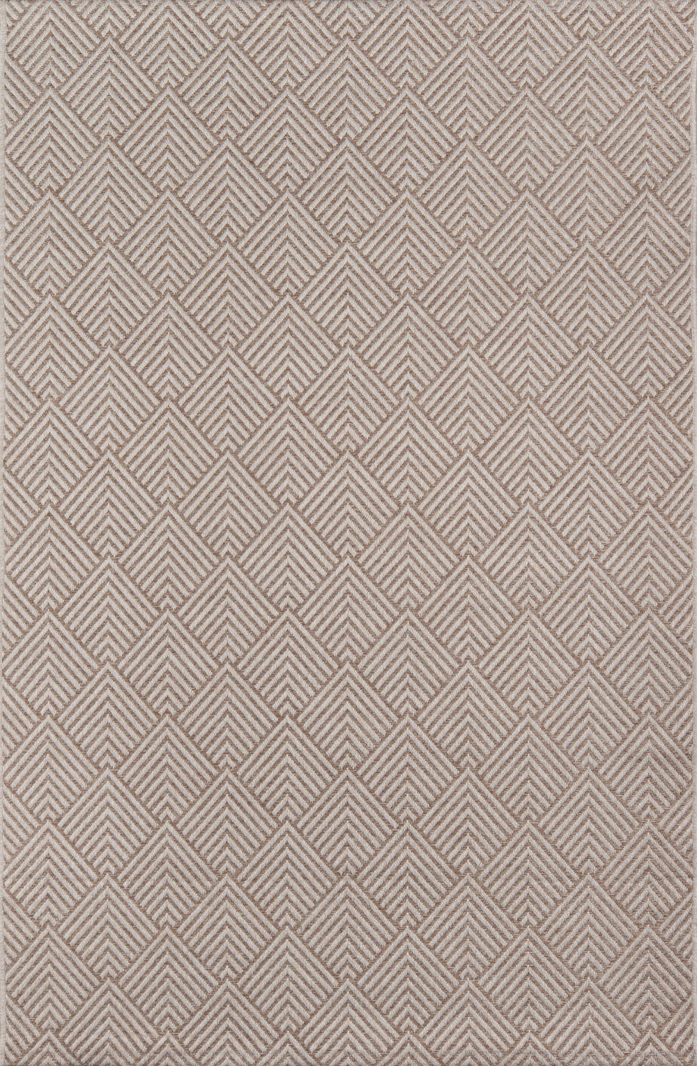 Momeni Como COM-3 Machine Made Contemporary Geometric Indoor/Outdoor Area Rug Beige 9'10" x 13'2" COMO0COM-3BGE9AD2
