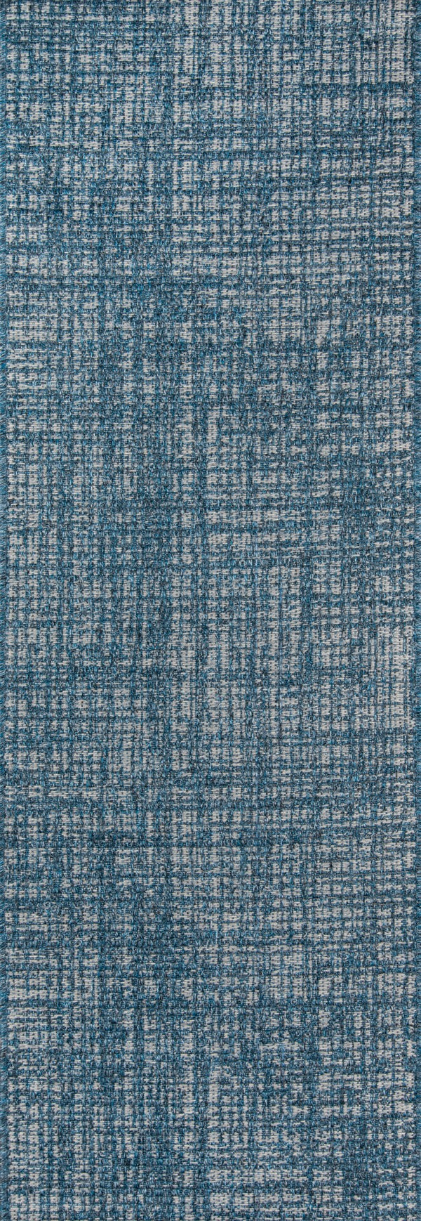 Momeni Como COM-6 Machine Made Contemporary Geometric Indoor/Outdoor Area Rug Blue 9'10" x 13'2" COMO0COM-6BLU9AD2