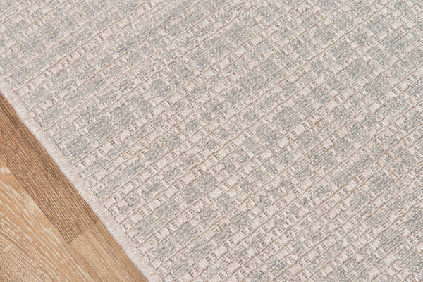 Momeni Como COM-6 Machine Made Contemporary Geometric Indoor/Outdoor Area Rug Stone 9'10" x 13'2" COMO0COM-6STO9AD2