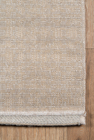 Momeni Como COM-6 Machine Made Contemporary Geometric Indoor/Outdoor Area Rug Stone 9'10" x 13'2" COMO0COM-6STO9AD2
