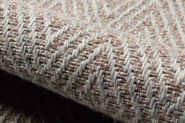 Momeni Como COM-7 Machine Made Contemporary Geometric Indoor/Outdoor Area Rug Grey 9'10" x 13'2" COMO0COM-7GRY9AD2