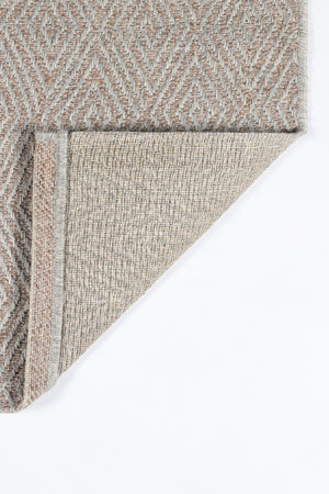 Momeni Como COM-7 Machine Made Contemporary Geometric Indoor/Outdoor Area Rug Grey 9'10" x 13'2" COMO0COM-7GRY9AD2