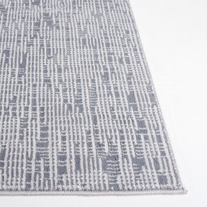 Safavieh Continental 106 Power Loomed Solid & Tonal Rug Dark Grey / Light Grey 9' x 12'