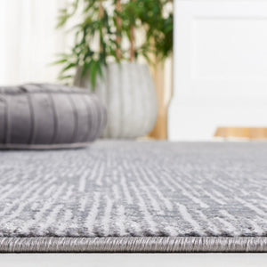 Safavieh Continental 106 Power Loomed Solid & Tonal Rug Dark Grey / Light Grey 9' x 12'