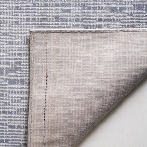 Safavieh Continental 106 Power Loomed Solid & Tonal Rug Dark Grey / Light Grey 9' x 12'