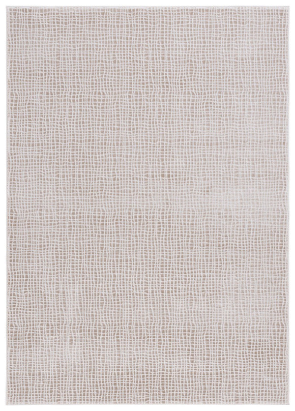 Safavieh Continental 110 Power Loomed Solid & Tonal Rug Beige / Grey 9' x 12'