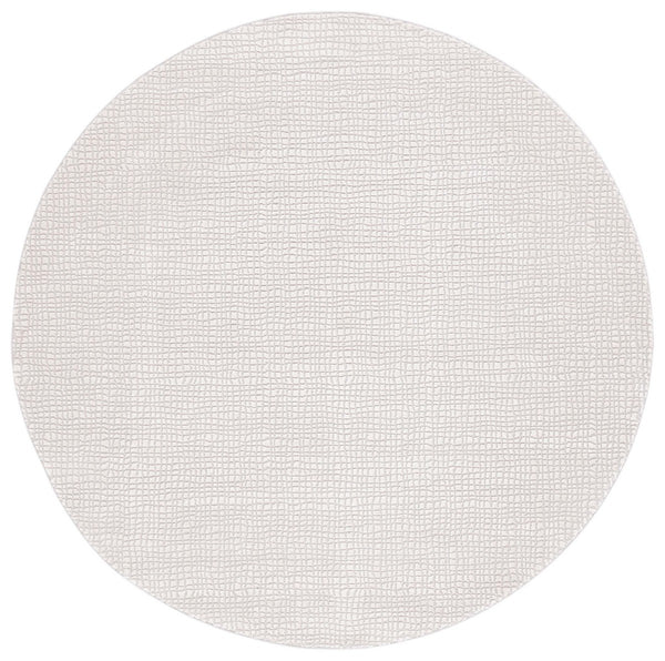 Safavieh Continental 110 Power Loomed Solid & Tonal Rug Ivory / Grey 9' x 12'