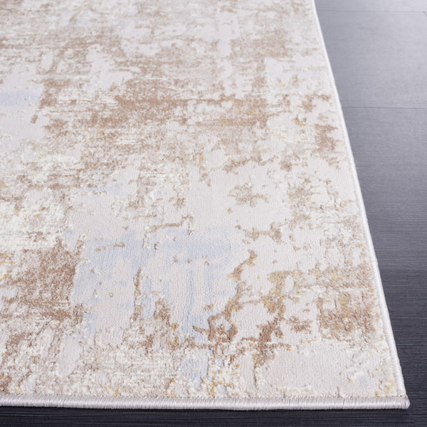 Safavieh Continental 112 Power Loomed Solid & Tonal Rug Light Beige / Beige 9' x 12'