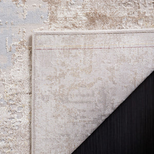 Safavieh Continental 112 Power Loomed Solid & Tonal Rug Light Beige / Beige 9' x 12'