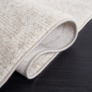 Safavieh Continental 116 Power Loomed Solid & Tonal Rug Ivory / Beige 9' x 12'