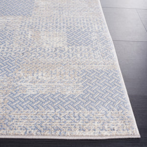 Safavieh Continental 116 Power Loomed Solid & Tonal Rug Light Grey / Beige 9' x 12'