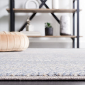 Safavieh Continental 116 Power Loomed Solid & Tonal Rug Light Grey / Beige 9' x 12'