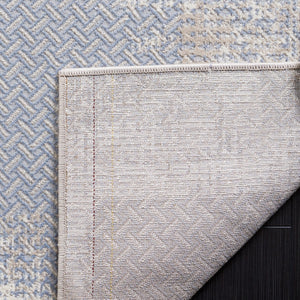 Safavieh Continental 116 Power Loomed Solid & Tonal Rug Light Grey / Beige 9' x 12'