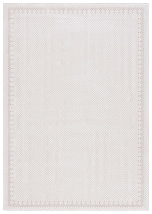 Safavieh Continental 118 Power Loomed Solid & Tonal Rug Ivory / Beige 9' x 12'