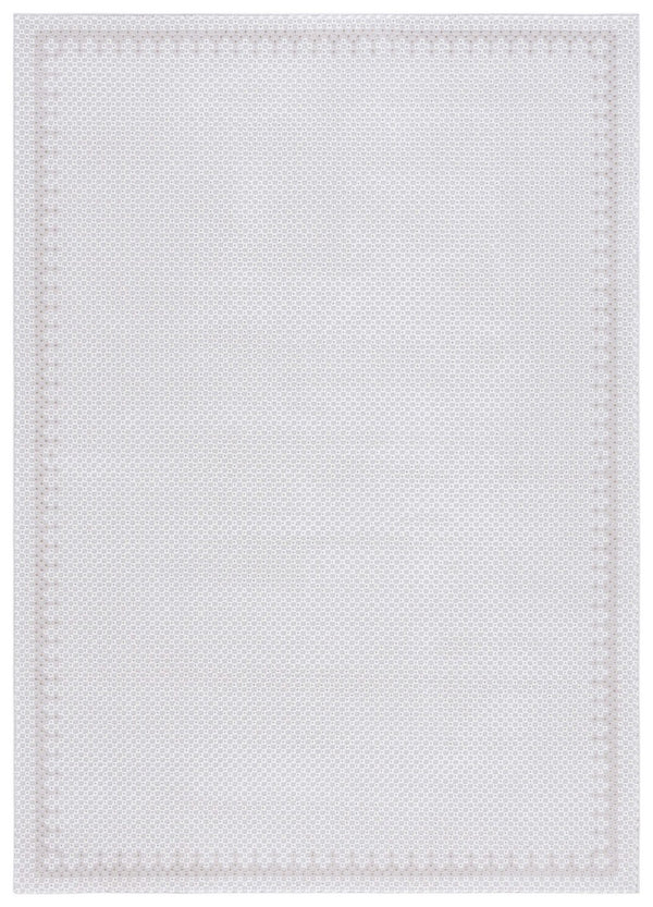 Safavieh Continental 118 Power Loomed Solid & Tonal Rug Light Grey / Dark Grey 9' x 12'