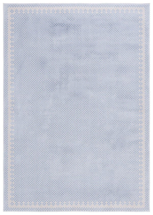 Safavieh Continental 118 Power Loomed Solid & Tonal Rug Blue / Beige 9' x 12'