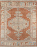 Momeni Erin Gates Concord CRD-1 Hand Knotted Traditional Oriental Indoor Area Rug Rust 9'9" x 13'9" CONCDCRD-1RST99D9