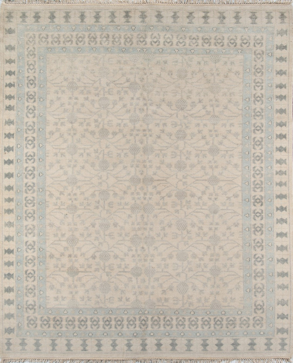 Momeni Erin Gates Concord CRD-2 Hand Knotted Traditional Oriental Indoor Area Rug Ivory 9'9" x 13'9" CONCDCRD-2IVY99D9