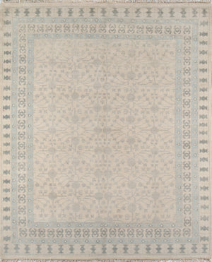 Momeni Erin Gates Concord CRD-2 Hand Knotted Traditional Oriental Indoor Area Rug Ivory 9'9" x 13'9" CONCDCRD-2IVY99D9