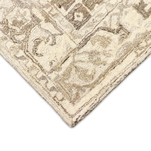 Trans-Ocean Liora Manne Hana Heriz Classic Indoor Hand Tufted 100% Wool Rug Natural 8'3" x 11'6"