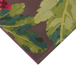 Trans-Ocean Liora Manne Marina Mum Casual Indoor/Outdoor Power Loomed 75% Polypropylene/25% Polyester Rug Fuchsia 8'10" x 11'9"