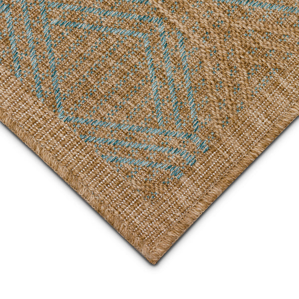 Trans-Ocean Liora Manne Sahara Links Casual Indoor/Outdoor Power Loomed 91% Polypropylene/9% Polyester Rug Aruba 7'10" x 9'10"