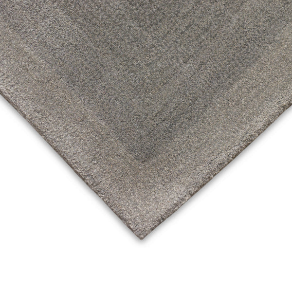 Trans-Ocean Liora Manne Tivoli Dream Border Contemporary Indoor Hand Tufted 100% Wool Pile Rug Silver 8'3" x 11'6"
