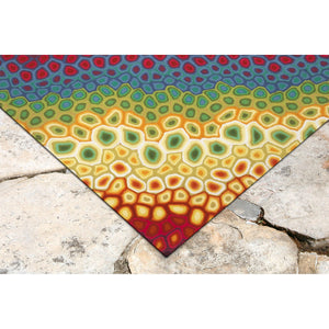 Trans-Ocean Liora Manne Visions IV Pop Swirl Contemporary Indoor/Outdoor Handmade 100% Polyester Rug Multi 8' x 10'