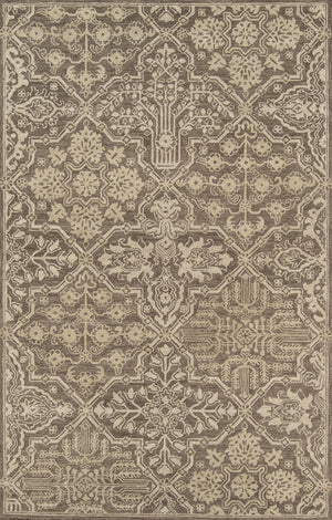 Momeni Cosette COS-1 Hand Tufted Traditional Oriental Indoor Area Rug Brown 9'6" x 13'6" COSETCOS-1BRN96D6