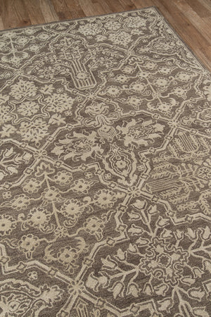 Momeni Cosette COS-1 Hand Tufted Traditional Oriental Indoor Area Rug Brown 9'6" x 13'6" COSETCOS-1BRN96D6