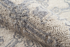 Momeni Cosette COS-1 Hand Tufted Traditional Oriental Indoor Area Rug Grey 9'6" x 13'6" COSETCOS-1GRY96D6