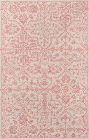 Momeni Cosette COS-1 Hand Tufted Traditional Oriental Indoor Area Rug Pink 9'6" x 13'6" COSETCOS-1PNK96D6