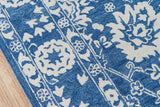 Momeni Cosette COS-3 Hand Tufted Traditional Oriental Indoor Area Rug Blue 9'6" x 13'6" COSETCOS-3BLU96D6
