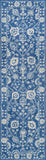 Momeni Cosette COS-3 Hand Tufted Traditional Oriental Indoor Area Rug Blue 9'6" x 13'6" COSETCOS-3BLU96D6