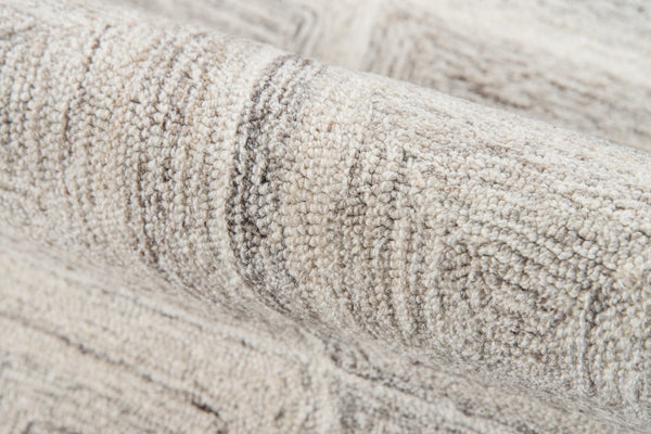 Momeni Cortland CRT-1 Hand Tufted Contemporary Geometric Indoor Area Rug Beige 8' x 10' COURTCRT-1BGE80A0