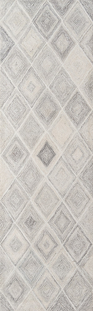 Momeni Cortland CRT-1 Hand Tufted Contemporary Geometric Indoor Area Rug Beige 8' x 10' COURTCRT-1BGE80A0