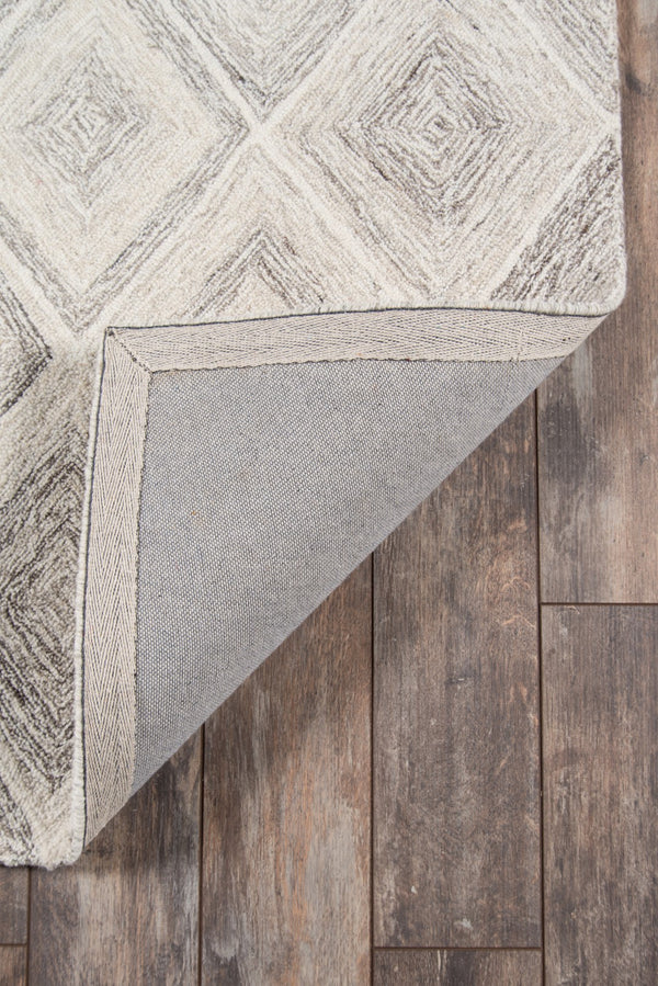 Momeni Cortland CRT-1 Hand Tufted Contemporary Geometric Indoor Area Rug Beige 8' x 10' COURTCRT-1BGE80A0