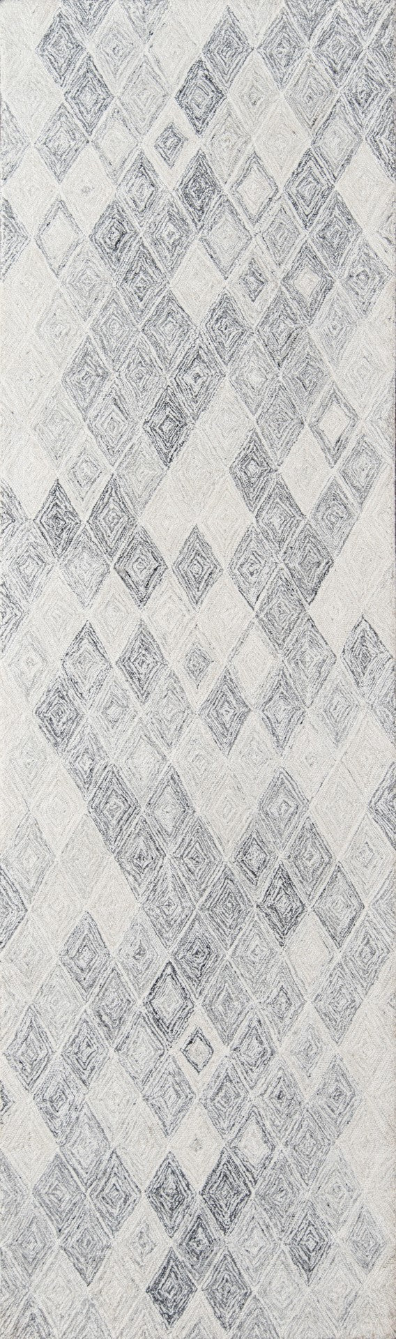 Momeni Cortland CRT-4 Hand Tufted Contemporary Geometric Indoor Area Rug Grey 8' x 10' COURTCRT-4GRY80A0