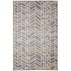 Trans-Ocean Liora Manne Cove Chevron Casual Indoor/Outdoor Power Loomed 100% Polypropylene Rug Multi 7'10" x 9'10"