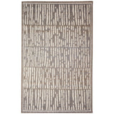 Trans-Ocean Liora Manne Cove Bamboo Casual Indoor/Outdoor Power Loomed 100% Polypropylene Rug Grey 7'10" x 9'10"