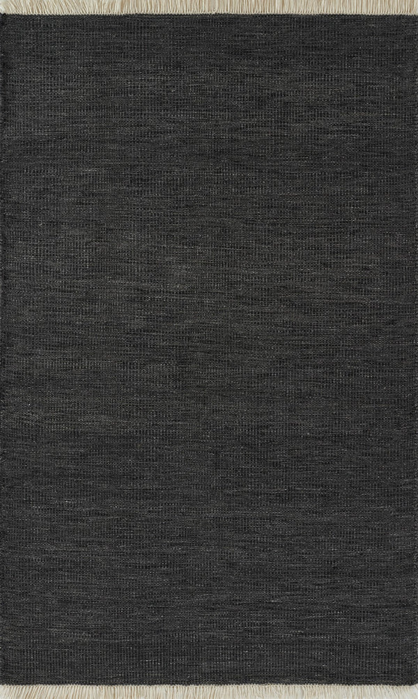 Momeni Cove CV-01 Hand Woven Contemporary Abstract Indoor/Outdoor Area Rug Charcoal 10' x 14' COVE0CV-01CHRA0E0