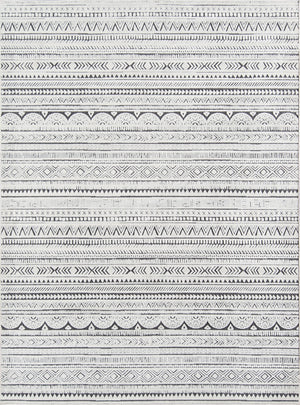Momeni Covington COV-3 Machine Made Traditional Fair Isle Design Indoor Area Rug Ivory 9'3" x 12'6" COVINCOV-3IVY93C6