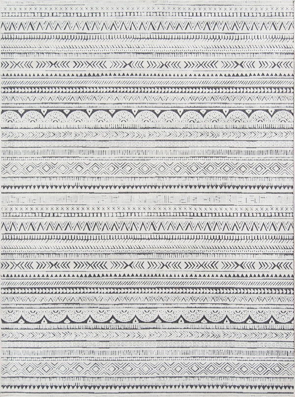 Momeni Covington COV-3 Machine Made Traditional Fair Isle Design Indoor Area Rug Ivory 9'3" x 12'6" COVINCOV-3IVY93C6