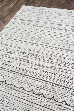 Momeni Covington COV-3 Machine Made Traditional Fair Isle Design Indoor Area Rug Ivory 9'3" x 12'6" COVINCOV-3IVY93C6