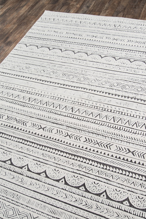 Momeni Covington COV-3 Machine Made Traditional Fair Isle Design Indoor Area Rug Ivory 9'3" x 12'6" COVINCOV-3IVY93C6