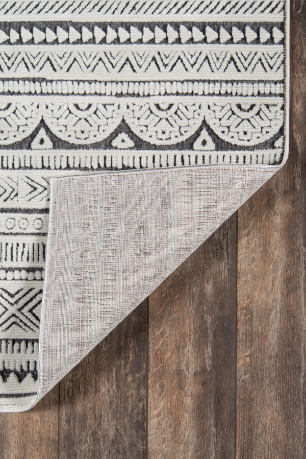 Momeni Covington COV-3 Machine Made Traditional Fair Isle Design Indoor Area Rug Ivory 9'3" x 12'6" COVINCOV-3IVY93C6