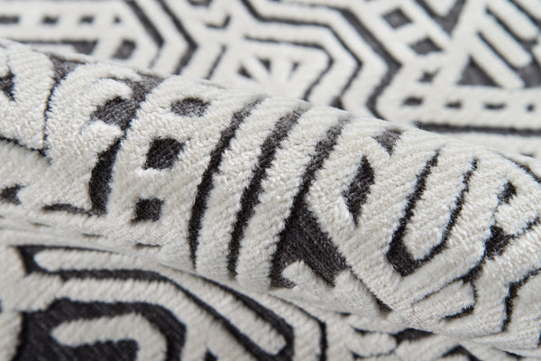 Momeni Covington COV-4 Machine Made Traditional Fair Isle Design Indoor Area Rug Charcoal 9'3" x 12'6" COVINCOV-4CHR93C6