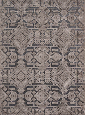 Momeni Covington COV-5 Machine Made Traditional Fair Isle Design Indoor Area Rug Brown 9'3" x 12'6" COVINCOV-5BRN93C6