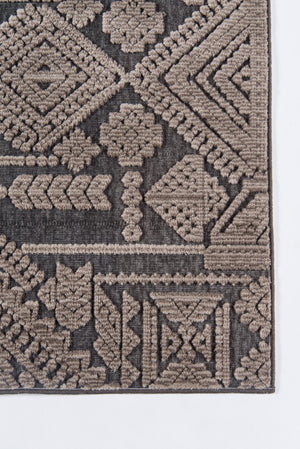 Momeni Covington COV-5 Machine Made Traditional Fair Isle Design Indoor Area Rug Brown 9'3" x 12'6" COVINCOV-5BRN93C6