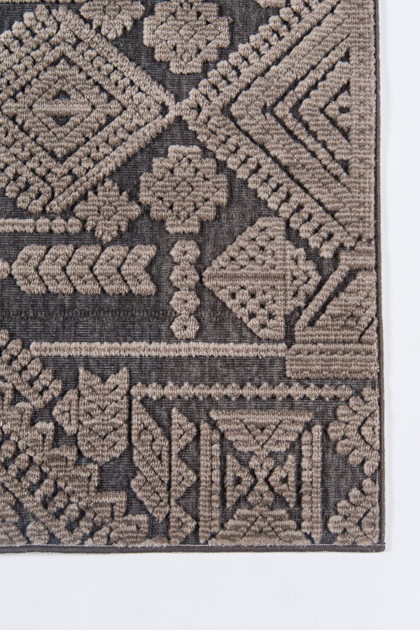Momeni Covington COV-5 Machine Made Traditional Fair Isle Design Indoor Area Rug Brown 9'3" x 12'6" COVINCOV-5BRN93C6